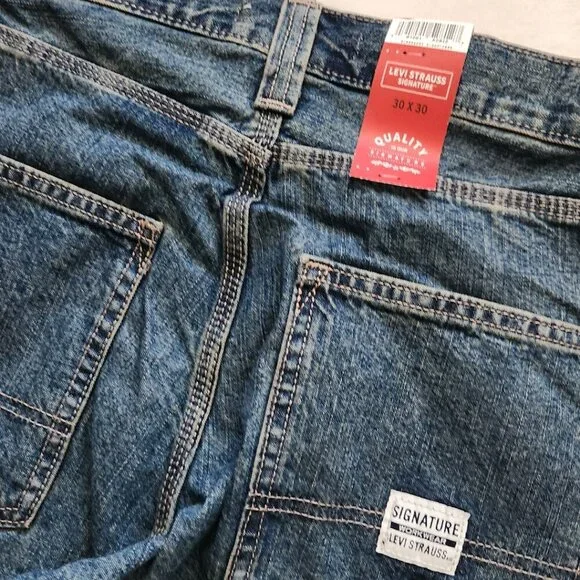Levi Strauss Signature Carpenter Pants, Men's 30 x 30, NWT, Boot Cut Hammer Loop - Picture 8 of 15